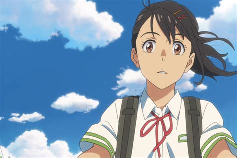 In 'Suzume' movie, a director confronts a deadly earthquake .